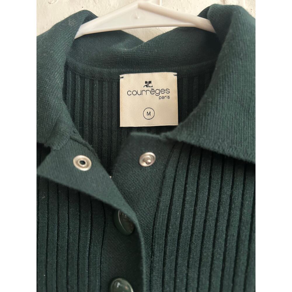 Courréges Ribbed knit polo - Picture 2 of 3